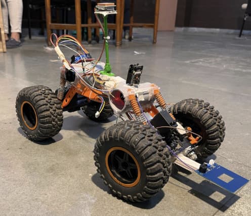 RC Bomb Detection Car